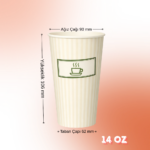 14 OZ Double / Single Wall Hot Cup