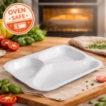 MOCE31 Deep Three-Compartment Food Container