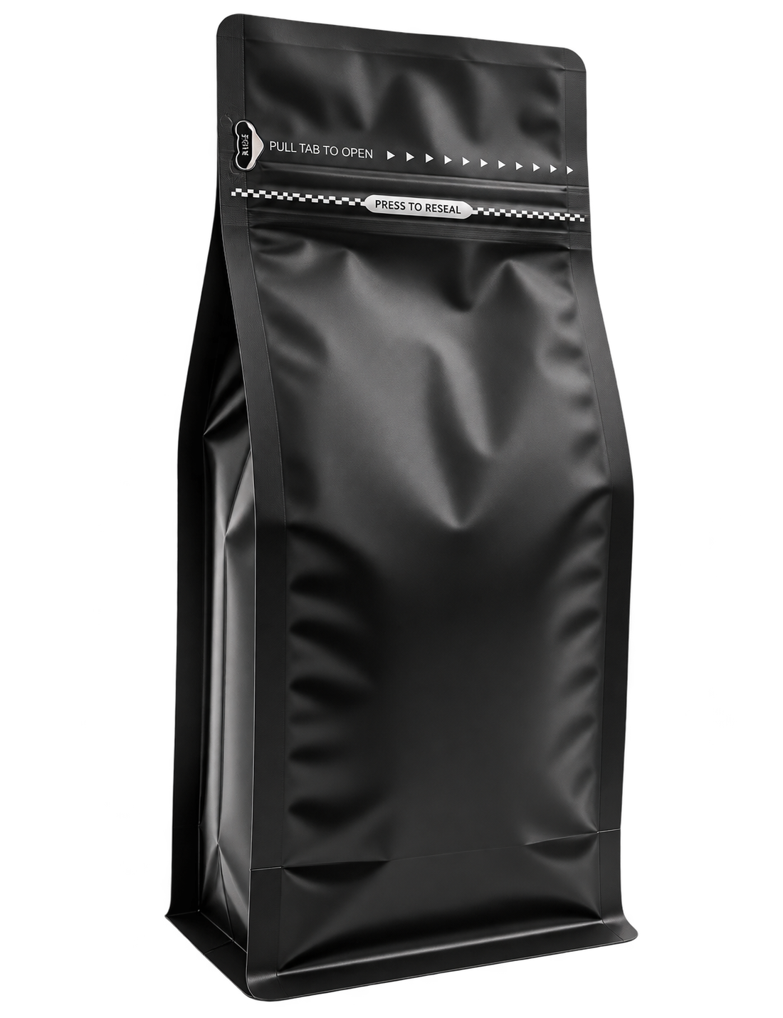 Mat Siyah Metalize Kilitli Flat Bottom